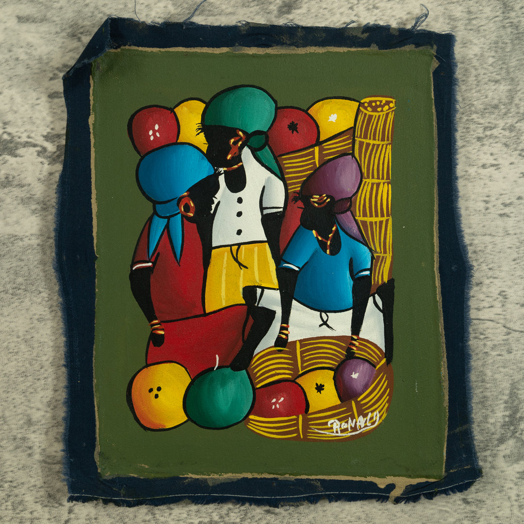 Haitian Painting Vibrant Vigor