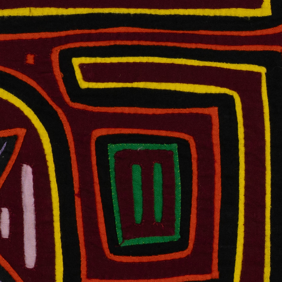 Traditional Red And Yellow Tropical Fish Mola