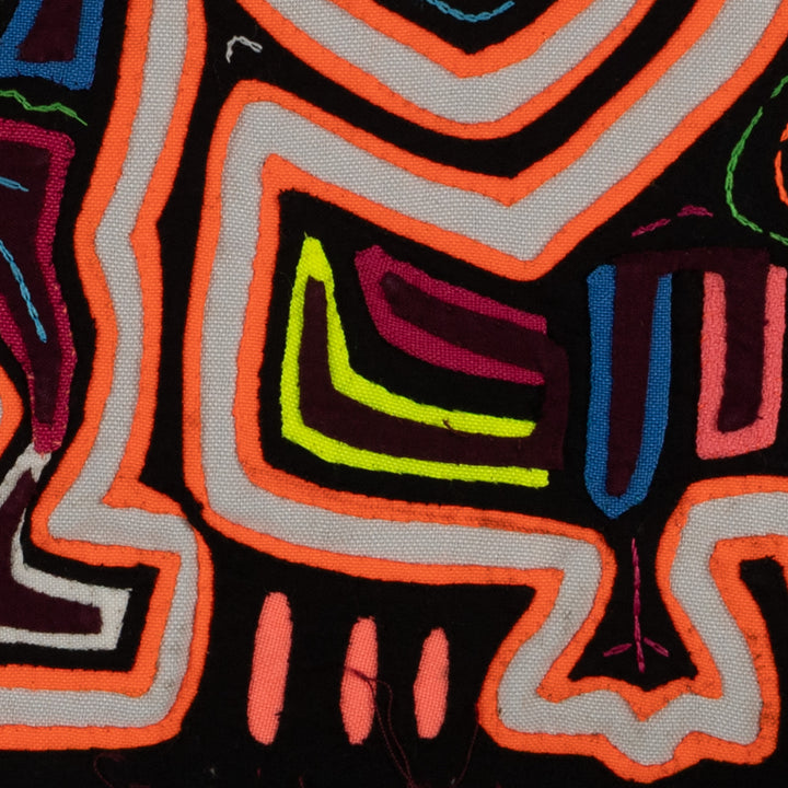 Classic Black White And Orange Chick On A String Mola