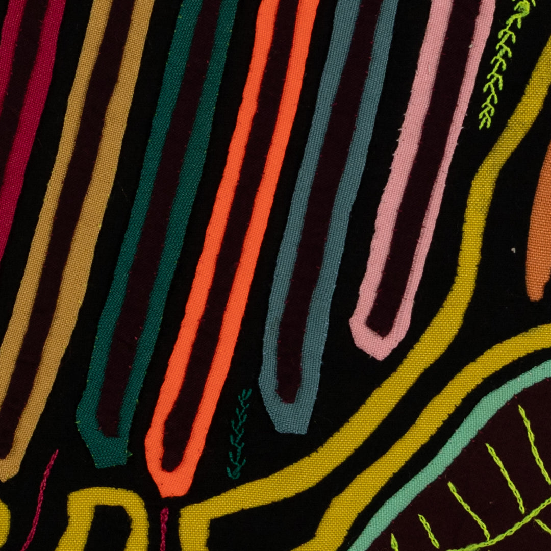 Rainbow Colors Partridge Jungle Bird Mola