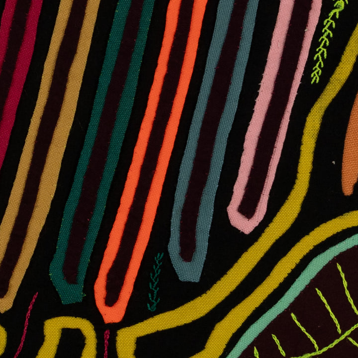 Rainbow Colors Partridge Jungle Bird Mola