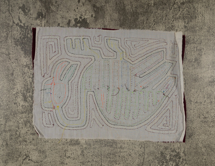 Maroon And Black Wild Jungle Turkey Bird Mola