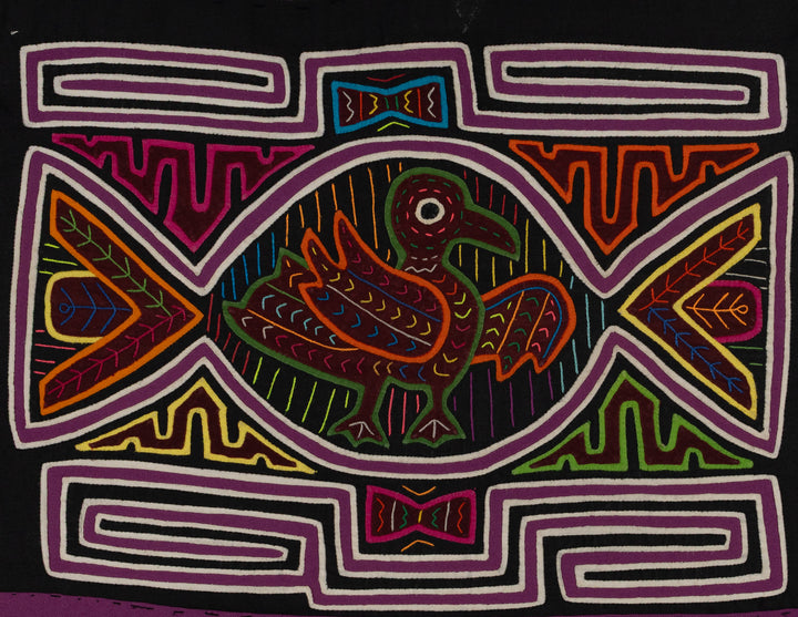 Traditional Multi-Color Fledgling Bird Mola