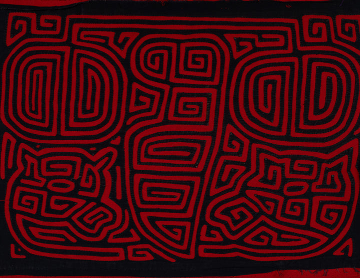 Black And Red Machete And Dog Mola