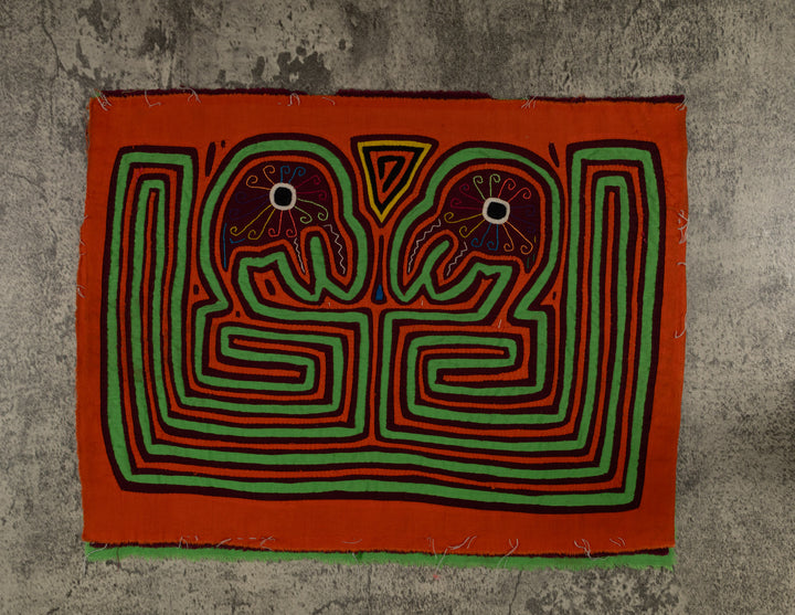 Classic Orange And Green Talking Heads Mola