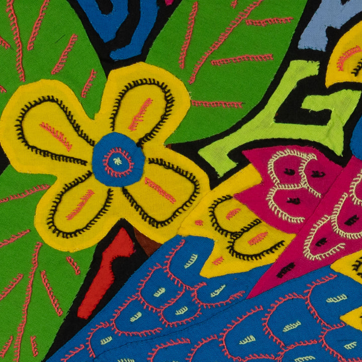 Fantasy Blue Yellow And Red Parrot Bird Mola