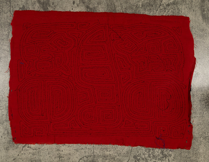 Black And Red Machete And Dog Mola