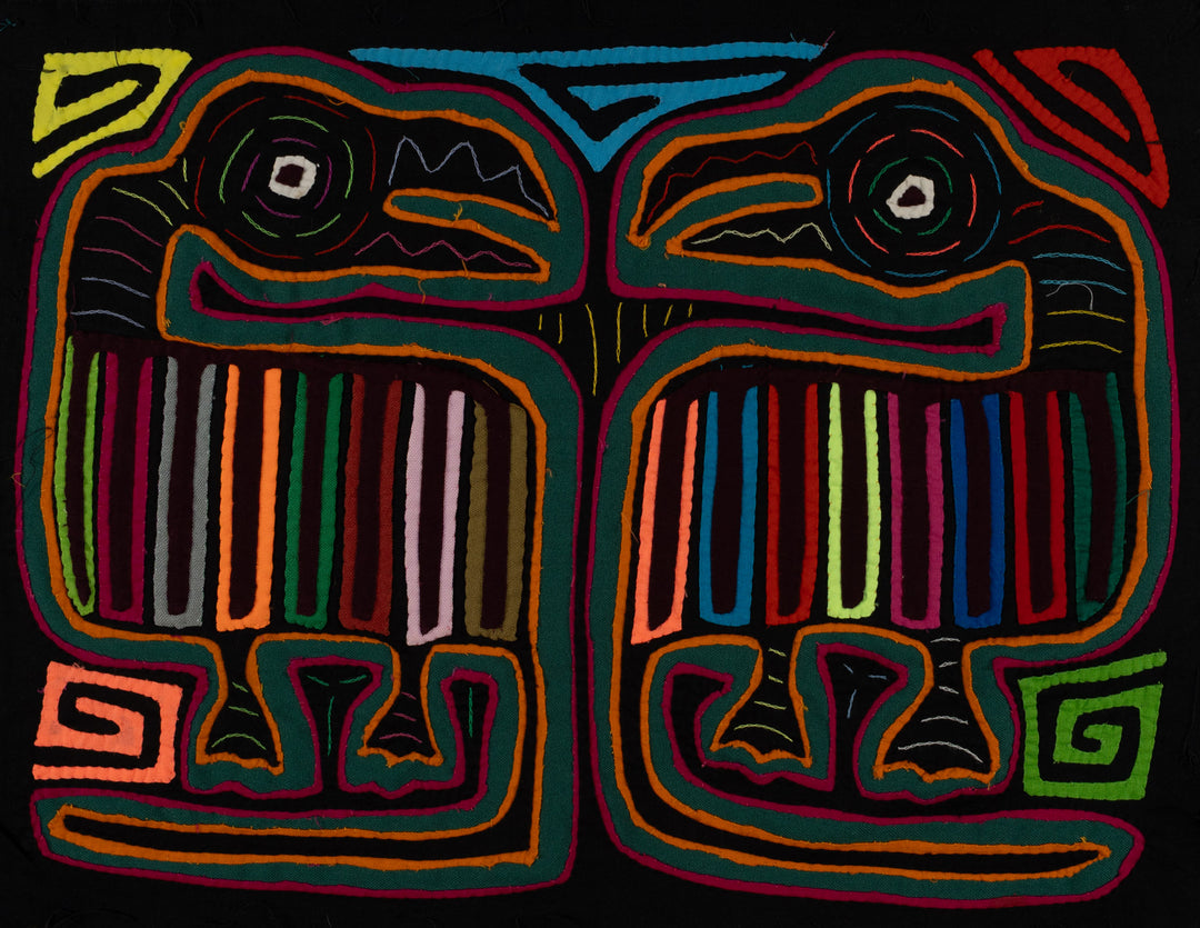 Classic Rainbow Colors Buzzard Bird Mola