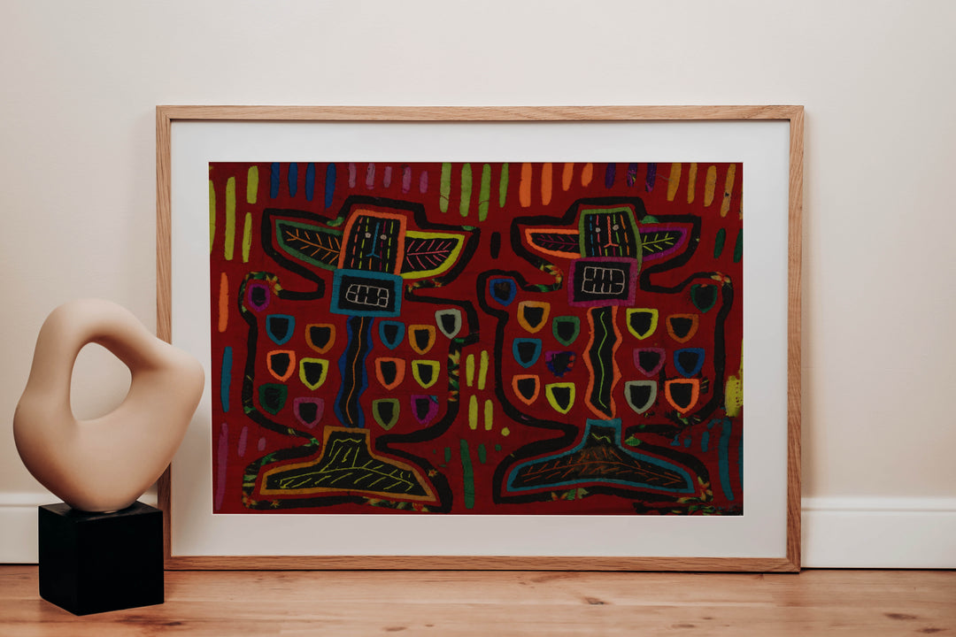 Vintage Weird Totem Pole Mola