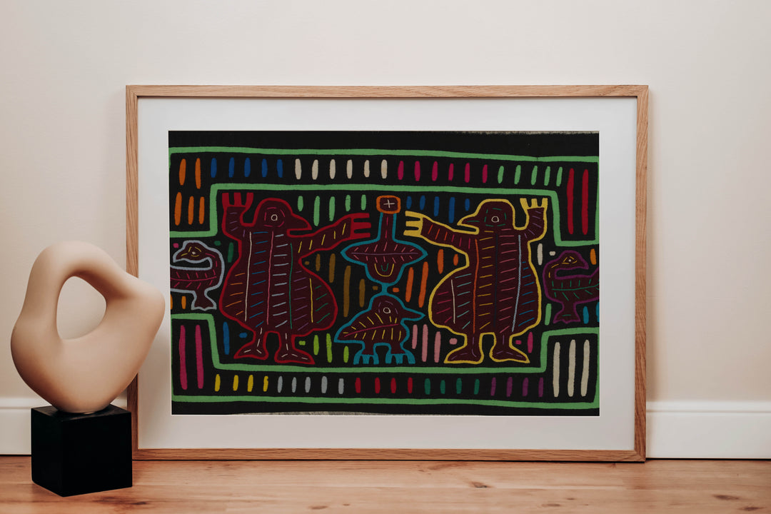 Traditional Green And Red Waltzing Matilda Mola