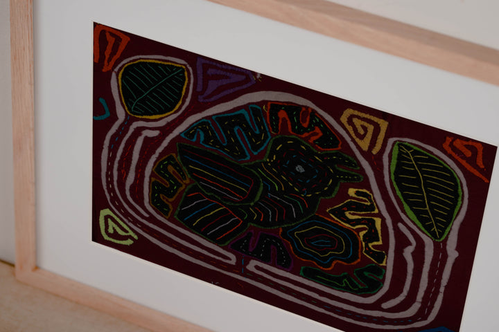 Traditional Burgundy Song Bird Mola