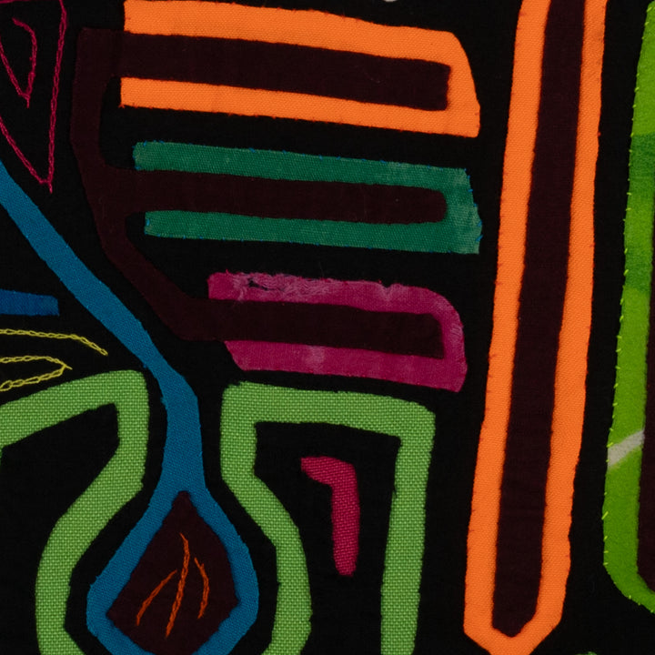 Classic Black And Green Rainforest Bird Mola