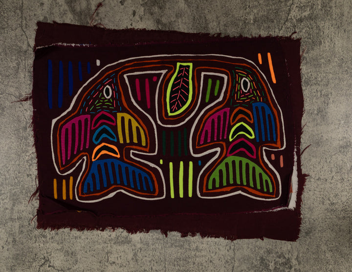 Classic Multi-Color Hummingbird Kiss Mola