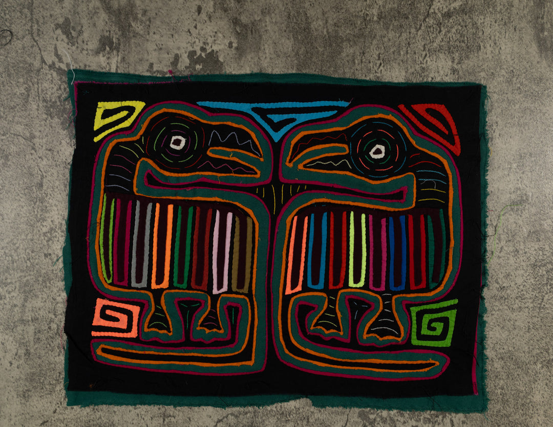 Classic Rainbow Colors Buzzard Bird Mola