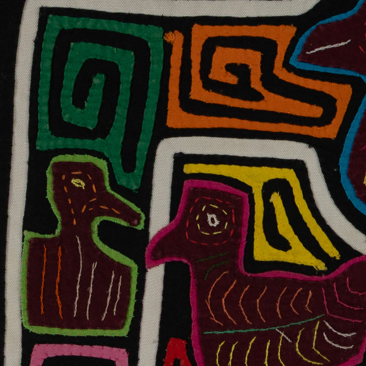 Traditional Multi-Color Ducks Galore Mola