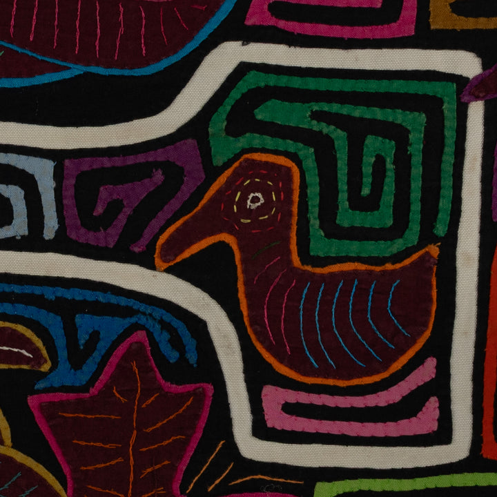 Traditional Multi-Color Ducks Galore Mola