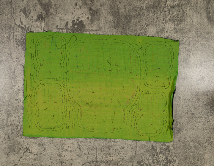 Classic Black And Green Pottery Vase Mola