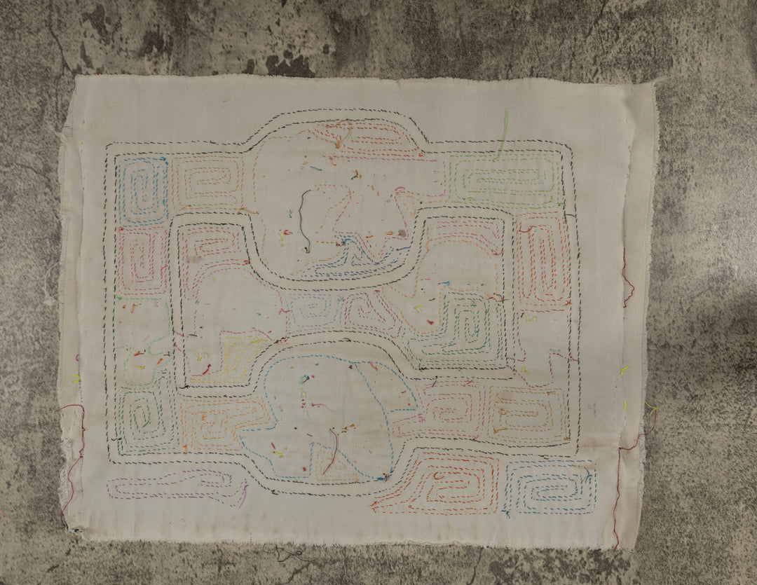 Traditional Multi-Color Ducks Galore Mola