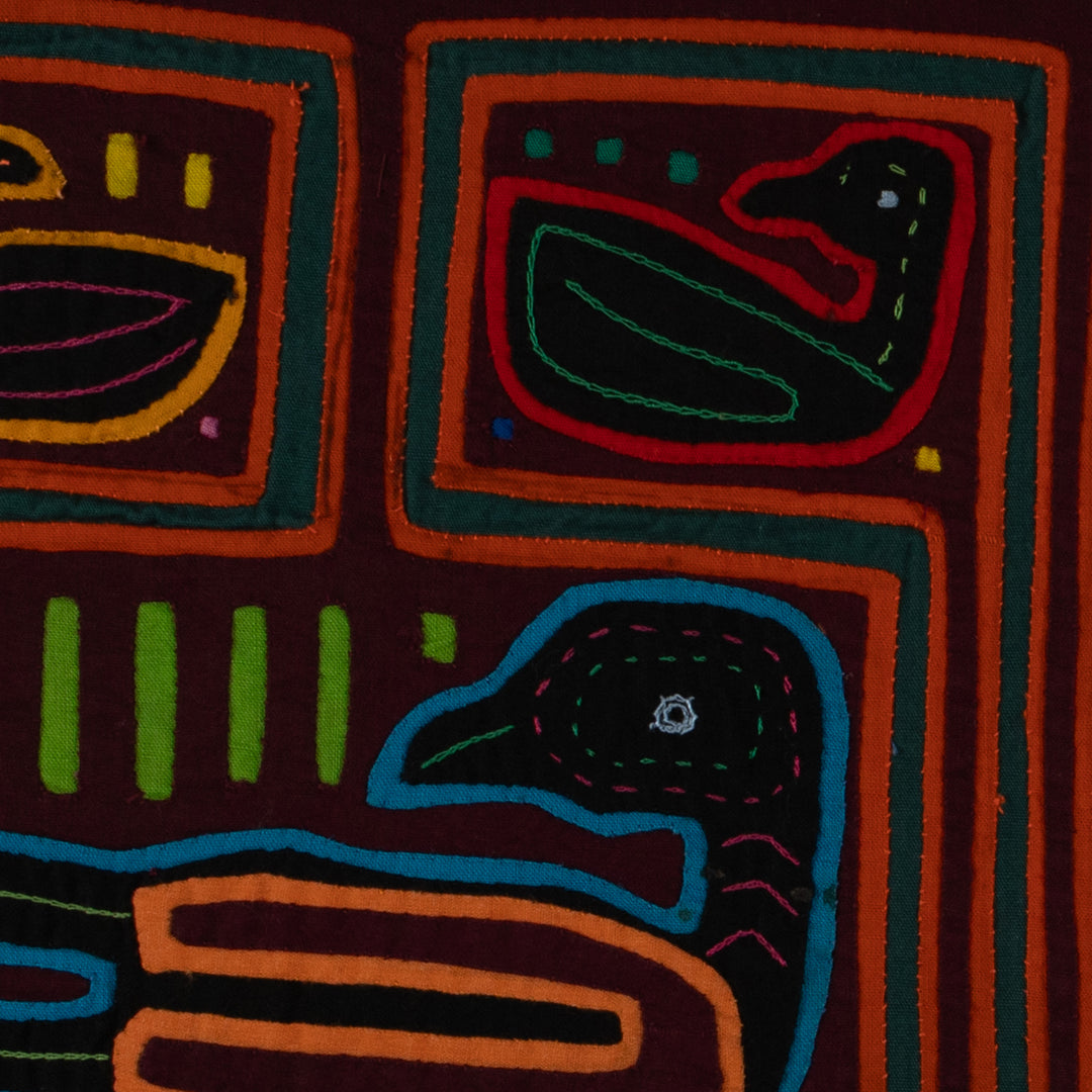 Classic Multi-Color Ducks Galore Mola