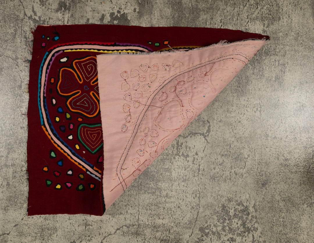 Traditional Kuna Woman Full OF Love Mola