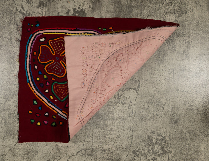 Traditional Kuna Woman Full OF Love Mola