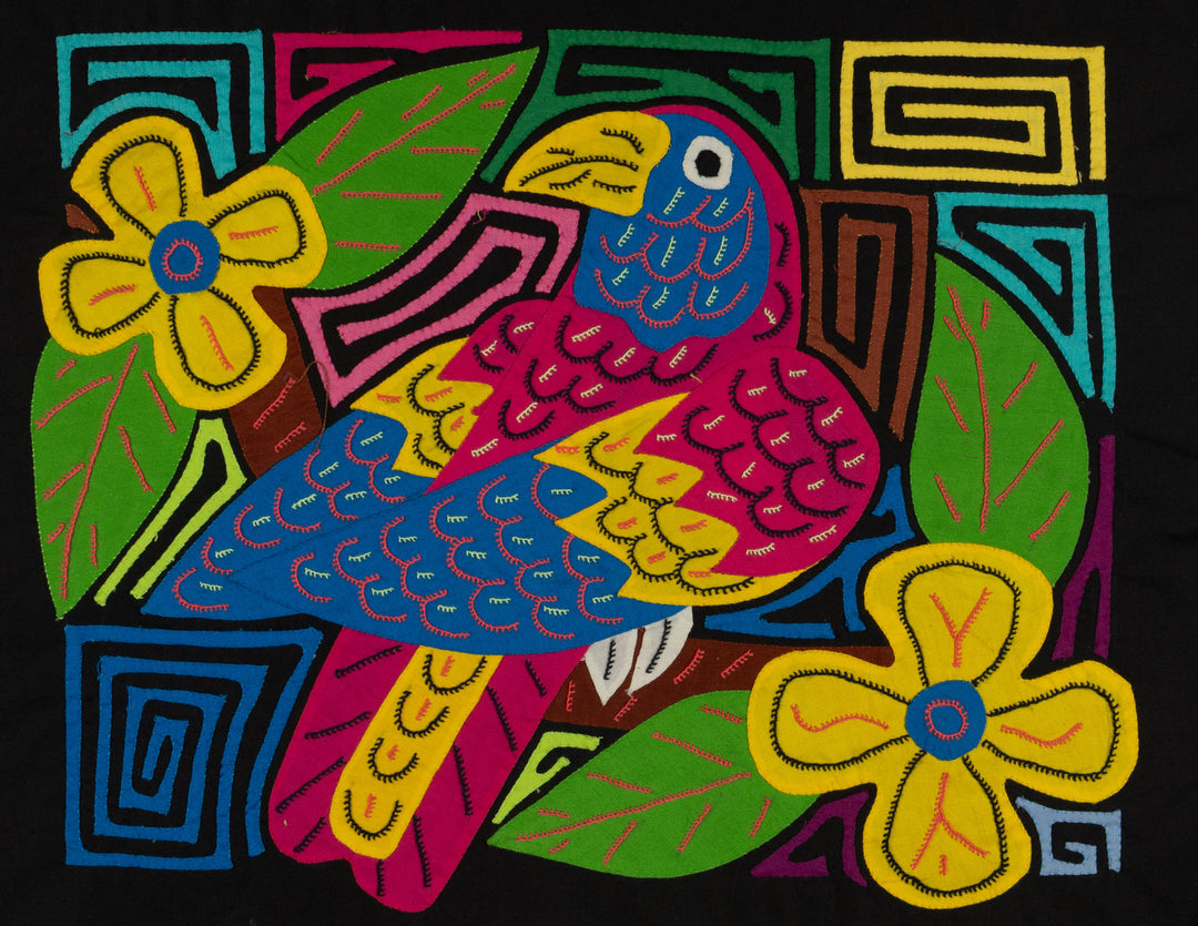 Fantasy Red Blue And Yellow Toucan Bird Mola