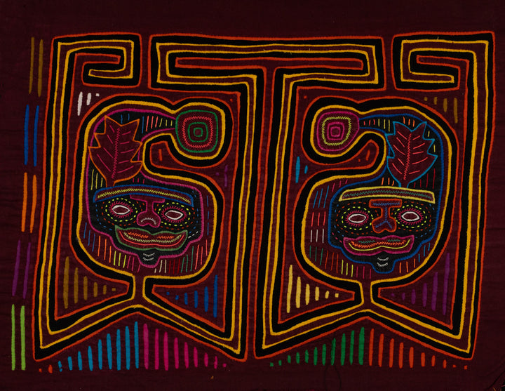 Traditional Orange Red And Yellow Santa Elf Mola