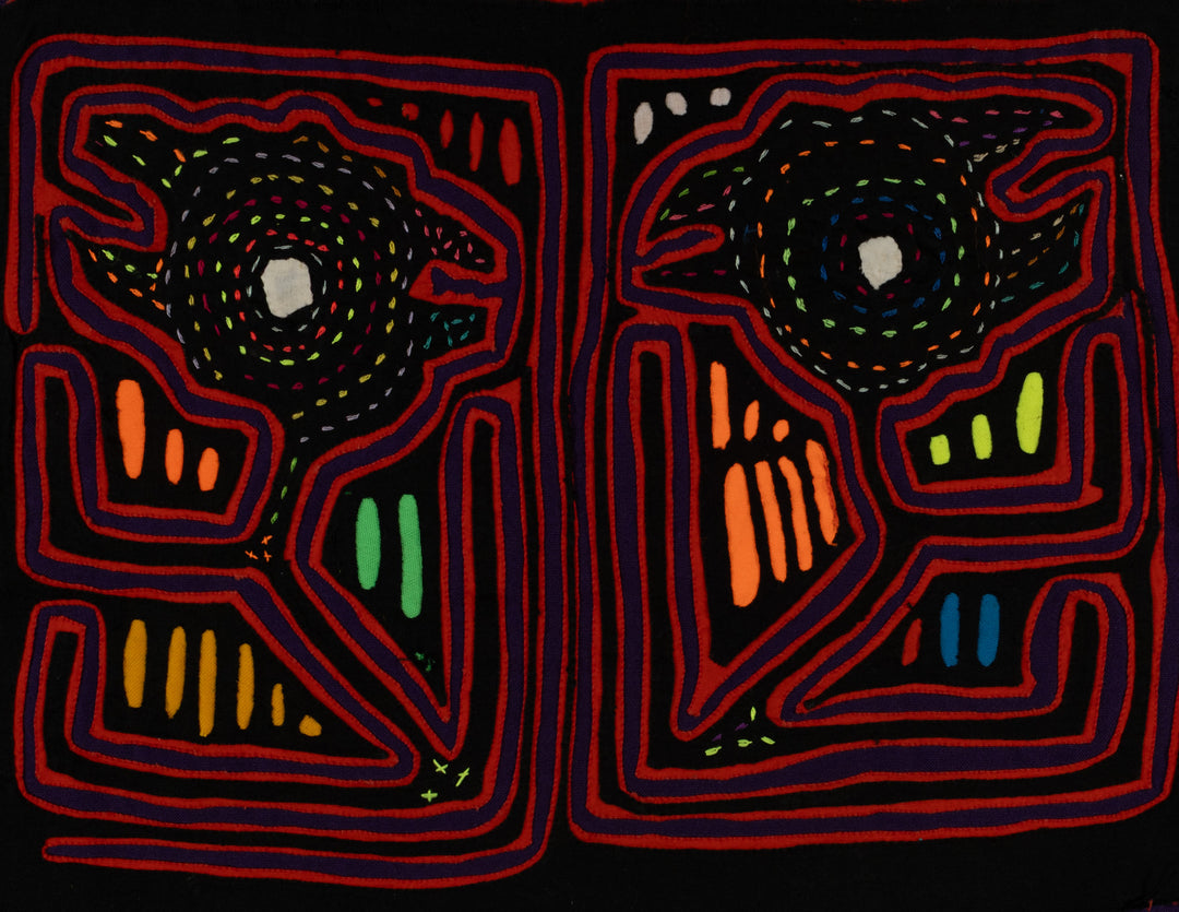 Black And Red Talking Out Of Both Sides Of Mouth Mola