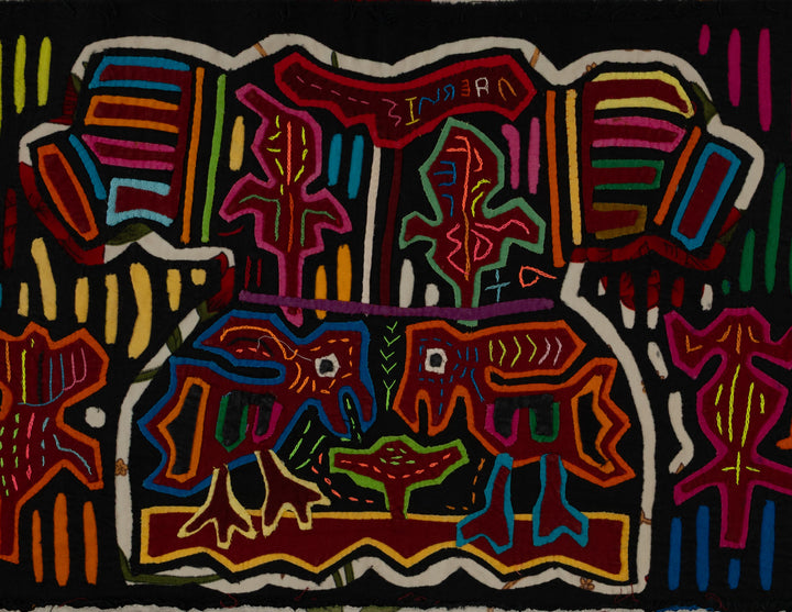 Multi-Color Little Girl Dress Mola