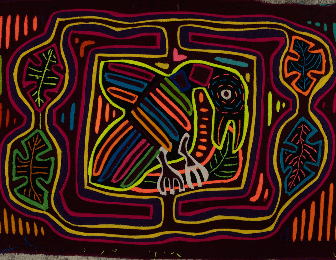 Traditional Rainbow Rainforest Bird Mola