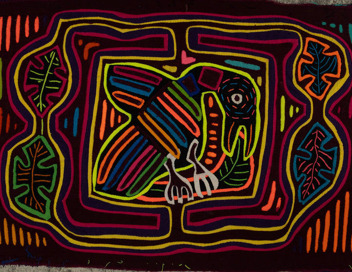 Traditional Rainbow Rainforest Bird Mola