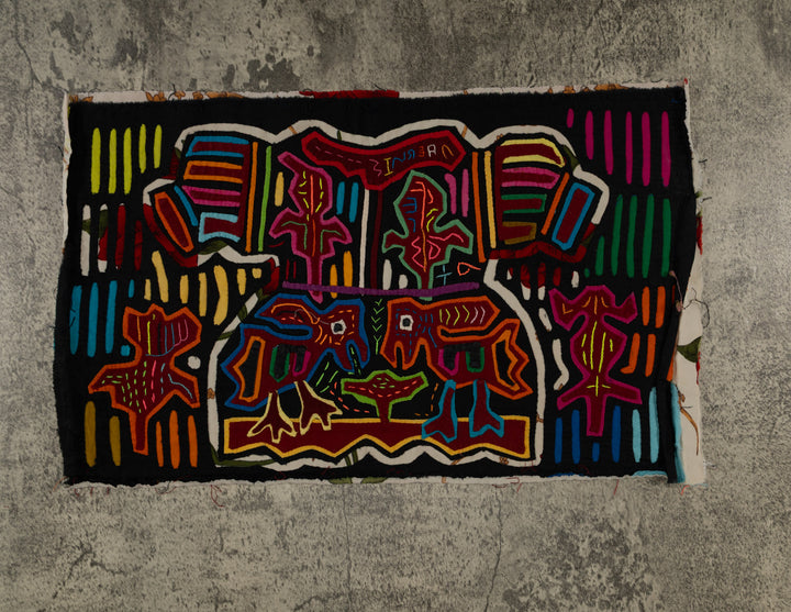 Multi-Color Little Girl Dress Mola