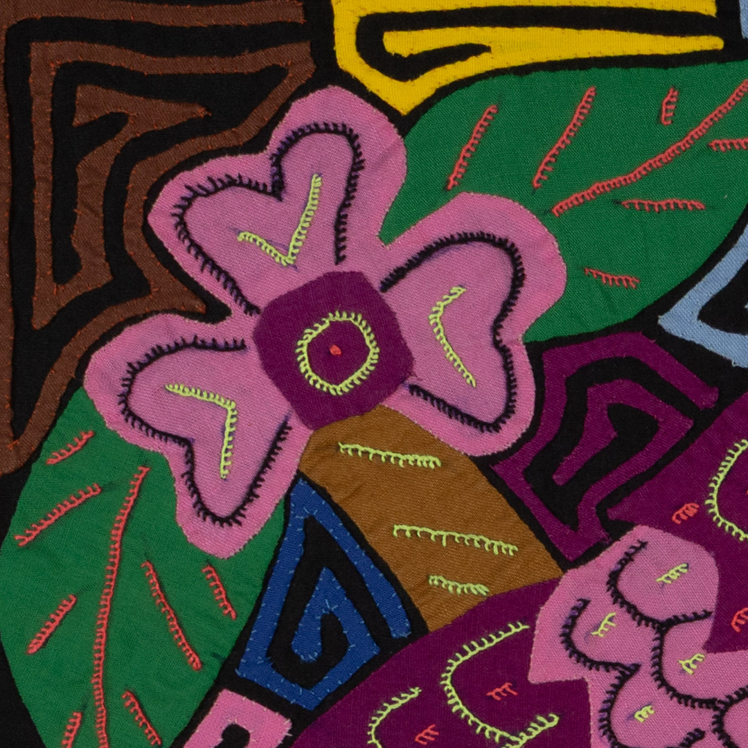 Fantasy Pink And Purple Parrot Bird Mola