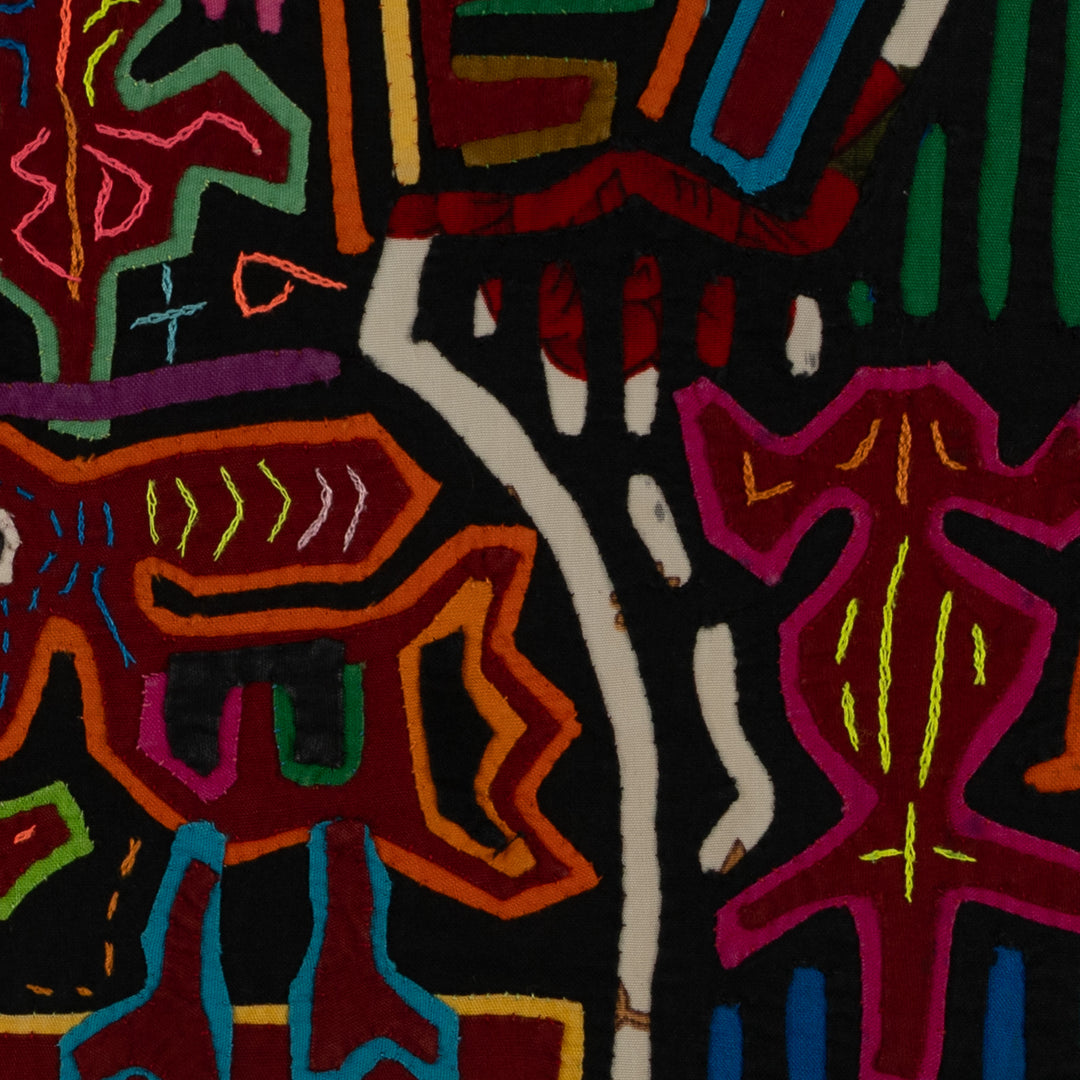 Multi-Color Little Girl Dress Mola