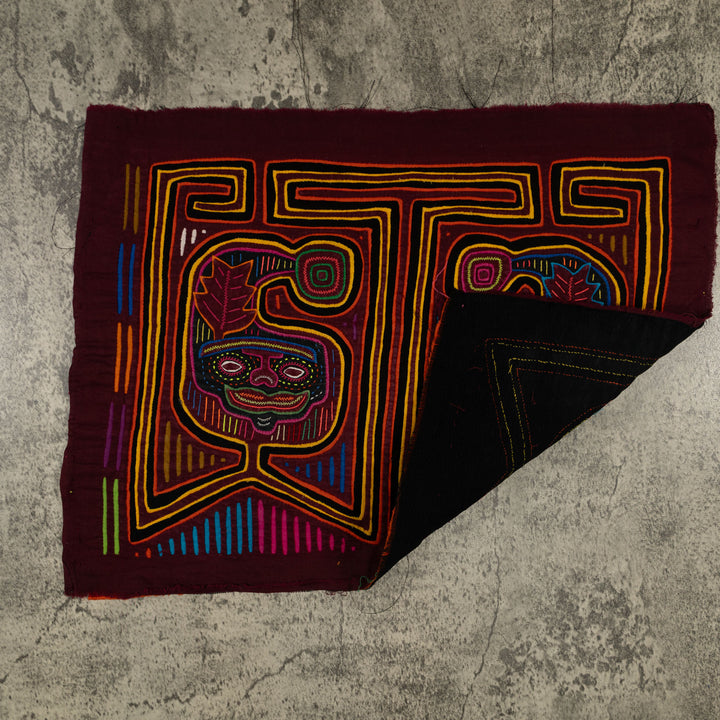 Traditional Orange Red And Yellow Santa Elf Mola