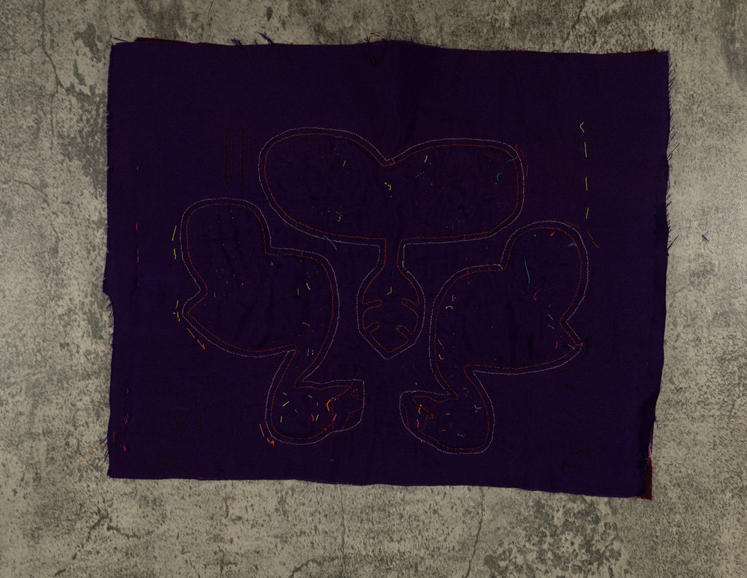 Maroon And White Heron Bird With Fish Mola