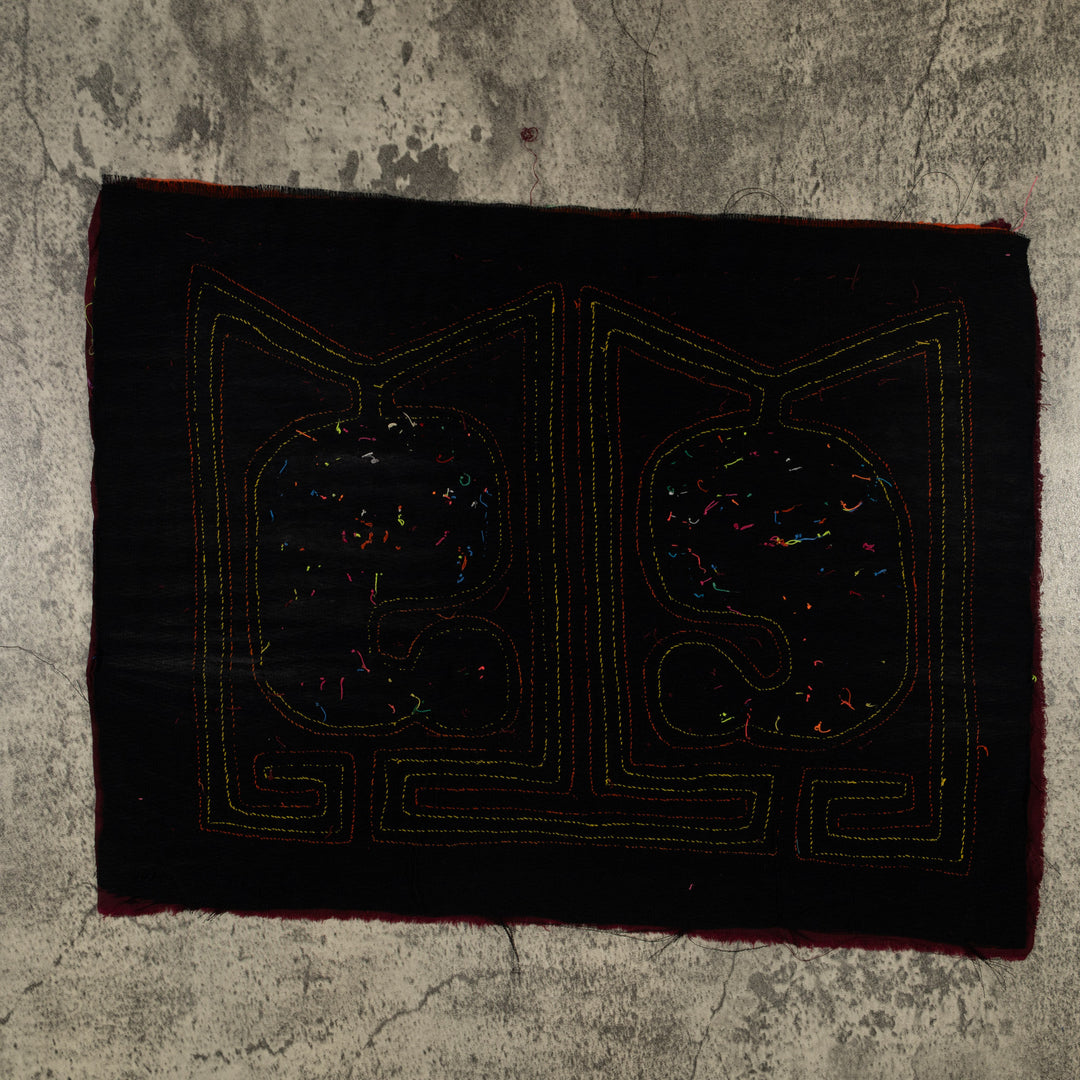 Traditional Orange Red And Yellow Santa Elf Mola