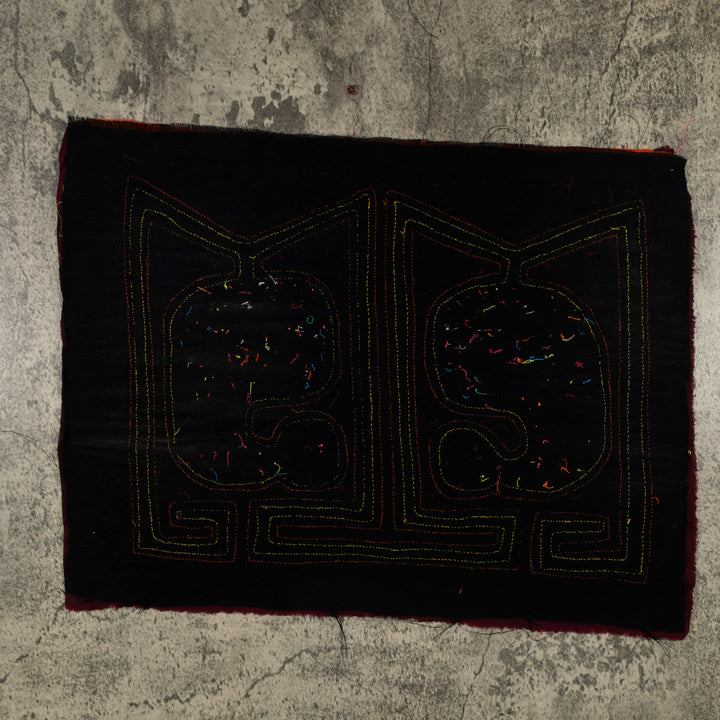 Traditional Orange Red And Yellow Santa Elf Mola