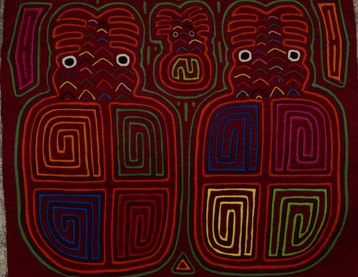 Classic Maroon Orange And Green ET Outer Space Mola