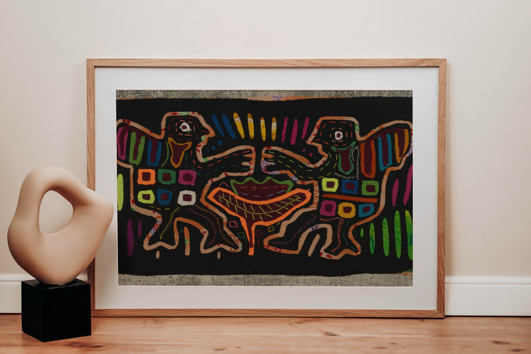 Traditional Multi-Color Angel Mola