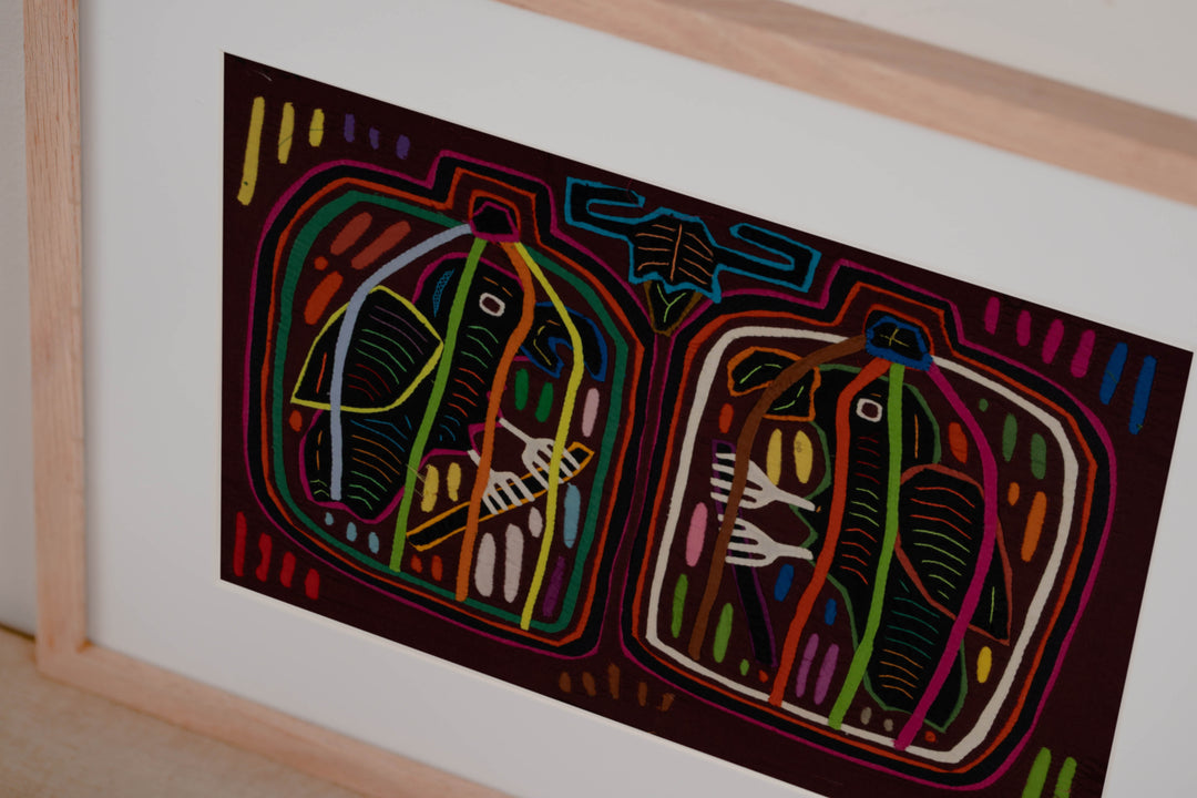 Traditional Multi-Color Parrot Birdcage Mola