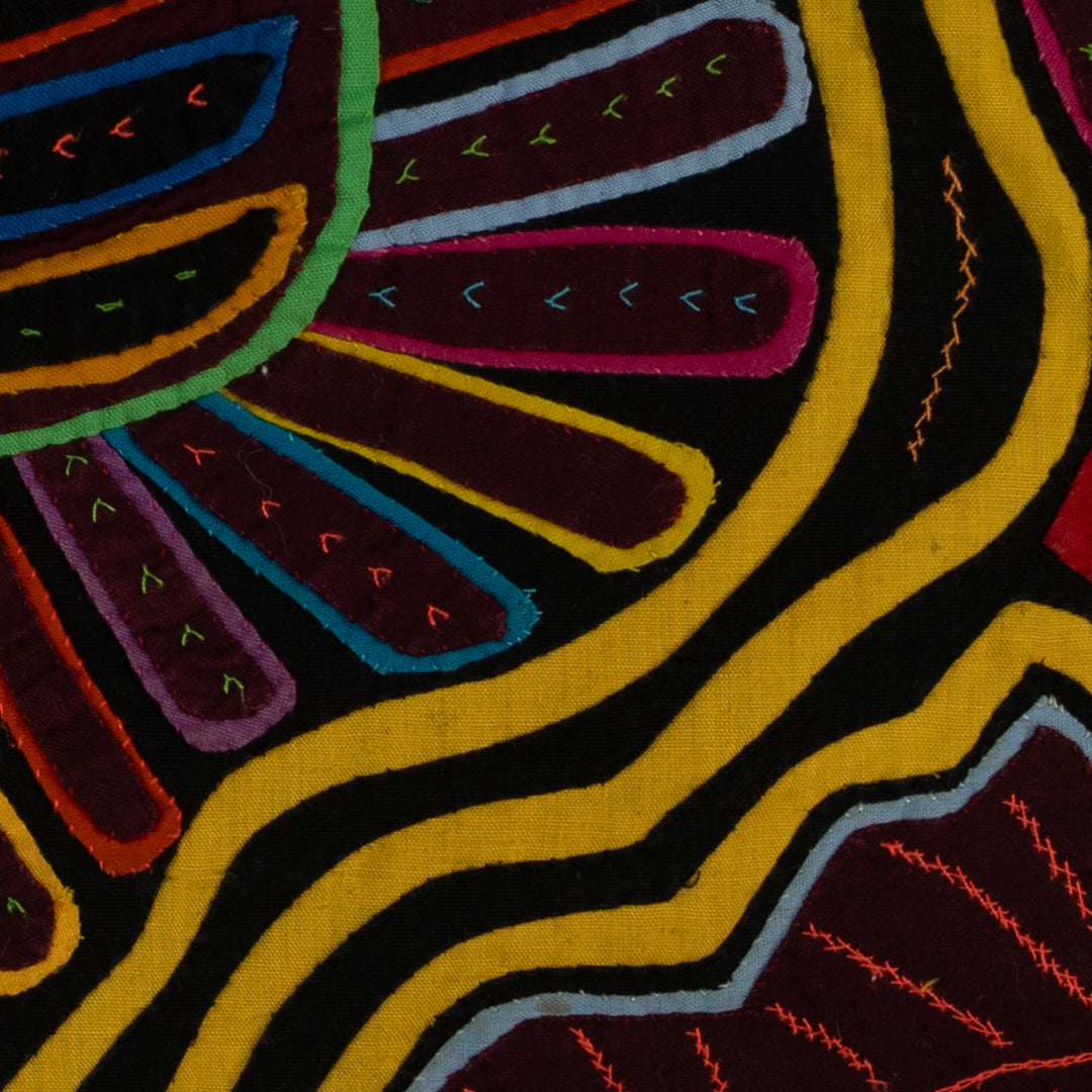 Classic Black And Yellow Rainforest Bird Mola