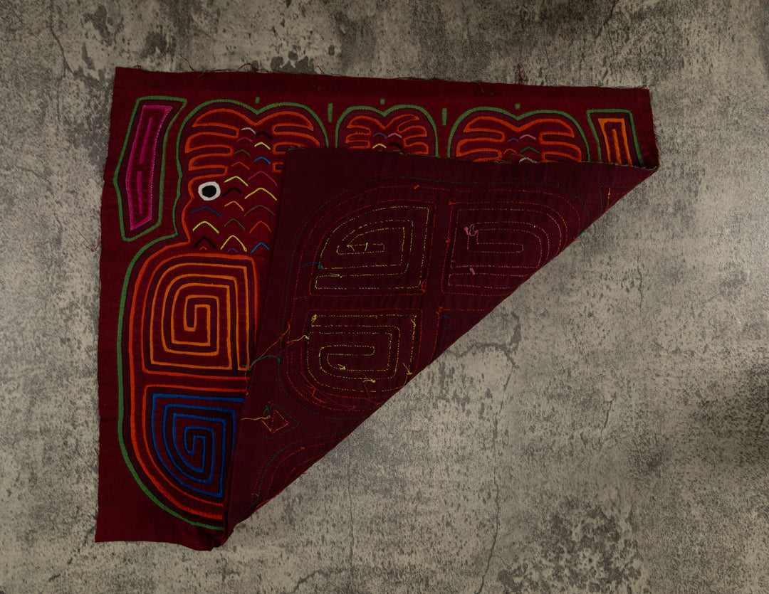 Classic Maroon Orange And Green ET Outer Space Mola