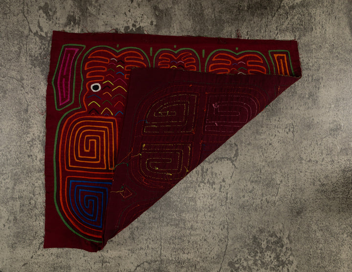 Classic Maroon Orange And Green ET Outer Space Mola