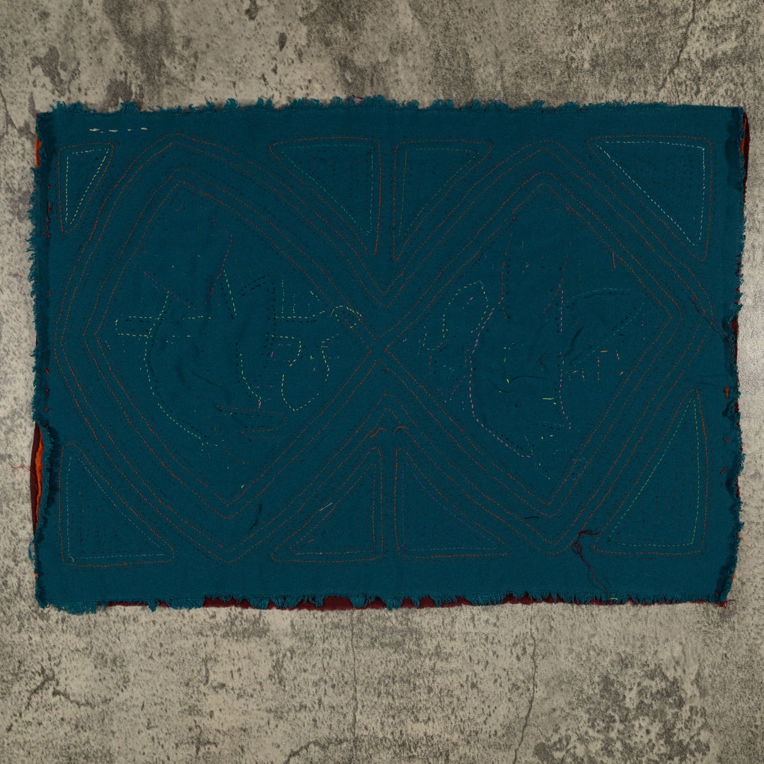 Traditional Orange And Blue squawking Parrot Mola