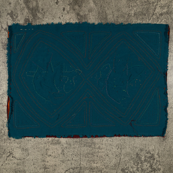 Traditional Orange And Blue squawking Parrot Mola