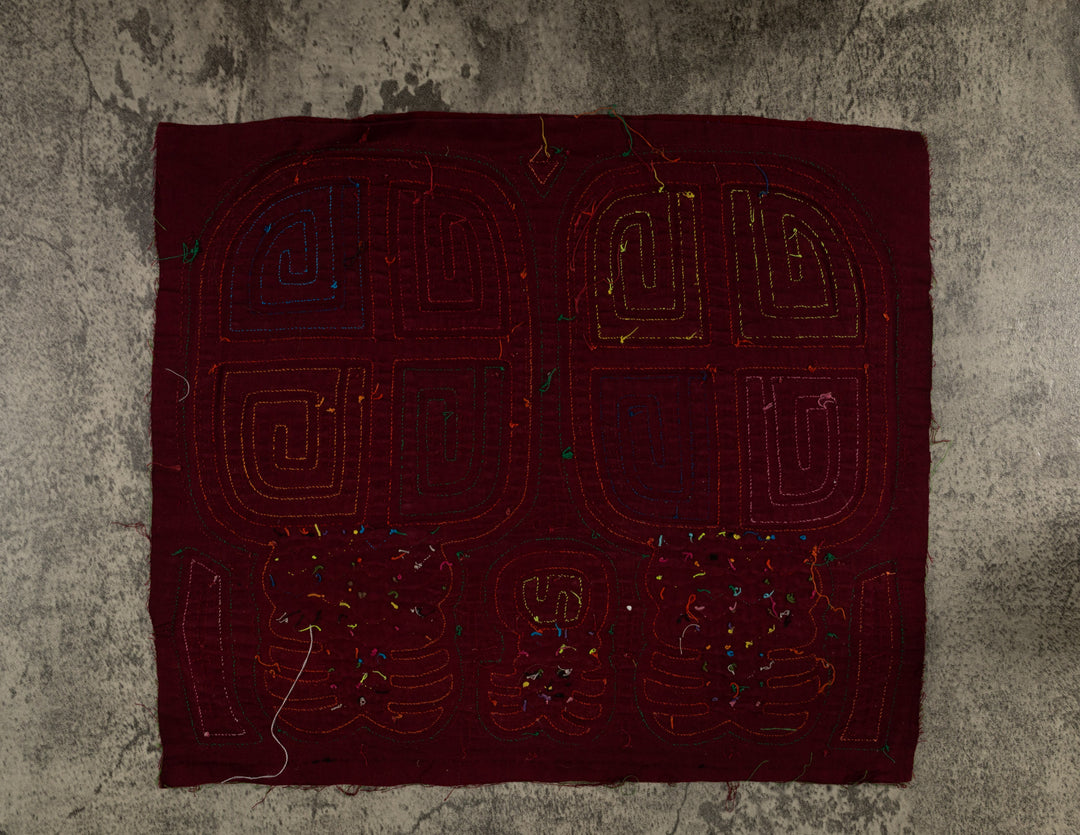 Classic Maroon Orange And Green ET Outer Space Mola