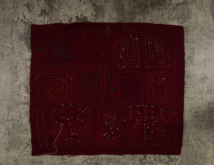 Classic Maroon Orange And Green ET Outer Space Mola