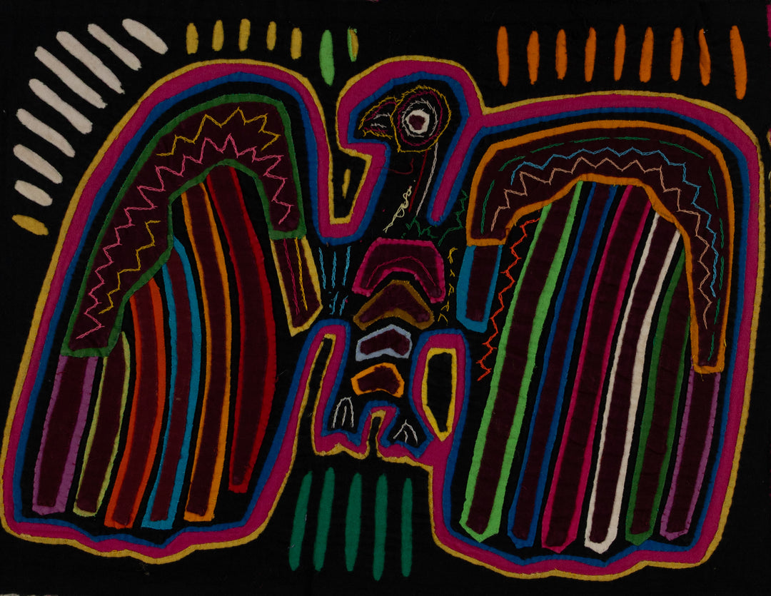 Rainbow Colors Anden Condor Bird Mola