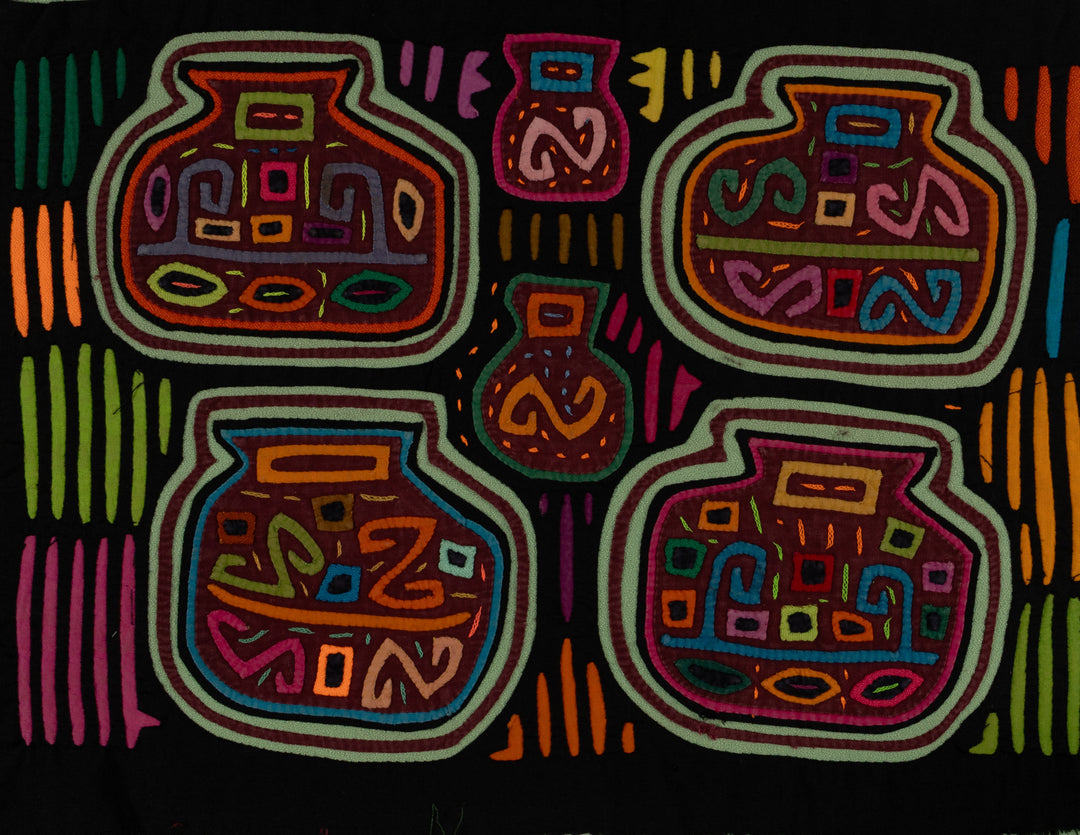 Classic Pre-Colombian Pottery Mola